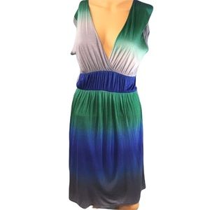 Mon Ami Soft and Comfy Pastel Colorwash Dress M